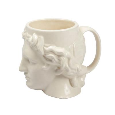 China Viable Creative Ceramic Nordic Doll Cup Tea Cup Main Coffee Mug for sale