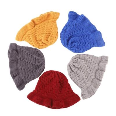 China JOINT Luxury Kids Hat Warm Thermal Hats Knitted Hat For Season for sale