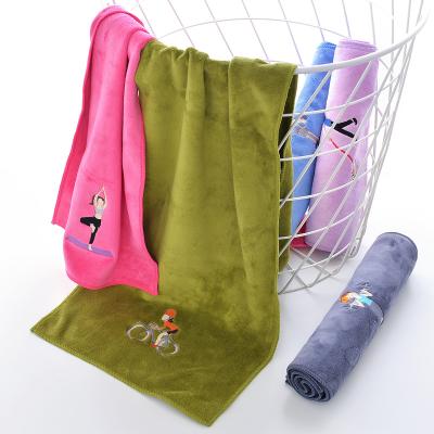 China Other Top Quality Colorful Sports Anti Bacterial Towel For Outdoor Fitness for sale