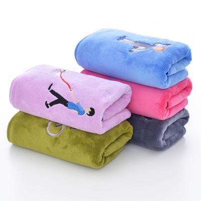 China Other Highest Quality Plain Embroidered Soft Sports Towel For Women Training for sale