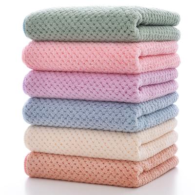 China Wholesale Custom Compressed Hotel Bath Towels Microfiber Bath Quick Dry Towels for sale