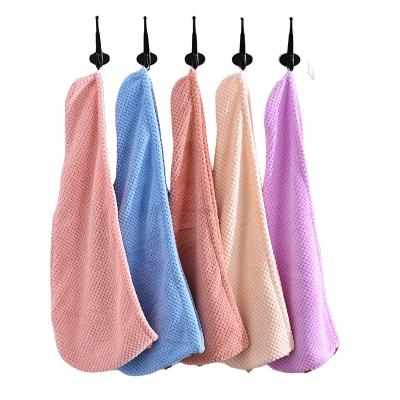 China Other Highest Quality Quick Dry Wrap Turban Soft Salon Hair Towel For Home for sale