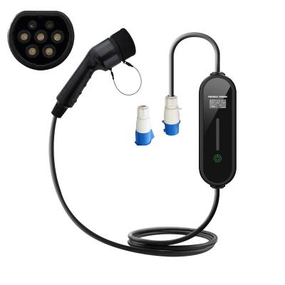 China Electric Vehicle Charging AC Electric Vehicle Charger 7KW For Ford Mach-E Type2 Phase CCS2 Car Charger C-Max Europe Standard Car Ford Energi Ford for sale