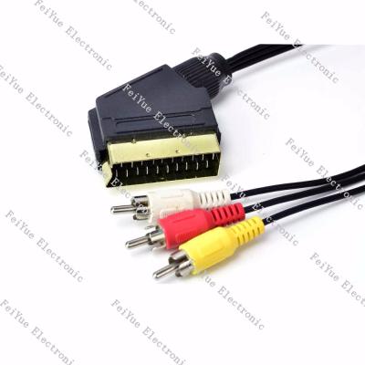 China DVD player DVI to RCA cable scart to dvi cable for sale