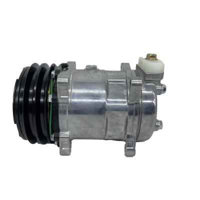 China 5H14 24V 2A air conditioning compressor, suitable for FAW Jiefang Hanwei 220 excavator accessories for sale