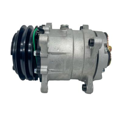 China 7H15 24V 2A A/C compressor is suitable for Dongfeng DCEC MOTOR V5 Potable air compressor air conditioning compressor for sale