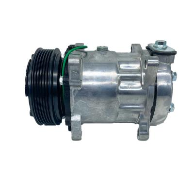 China 7H15 24V 6PK air conditioning compressor is suitable for Howo A7 WG1095139011 Potable air compressorair conditioning compressor for sale