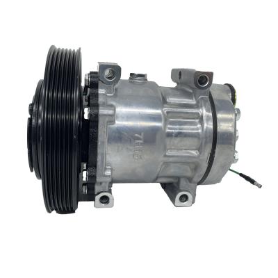 China 7H15 24V 6PK 173mm air conditioning compressor is suitable for Dongfeng Liuqi M5 air conditioning compressor Refrigerator com for sale