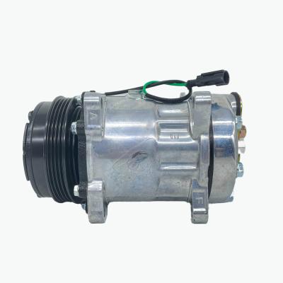 China 7H15 24V 4PKA/C compressor is suitable for Dongfeng Tianjin Compressor de ar air conditioning compressor for sale