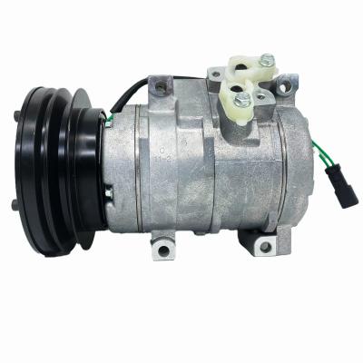 China Air Conditioning Compressor for Caterpillar Excavator 10S17C DCP99807/447180-8278 4471808278 Cooling parts for sale