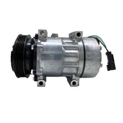 China Gas compressor 7H15 24V 5PK air conditioning compressor for Renault Kerax l-260 5001858486 car air conditioning compressor for sale