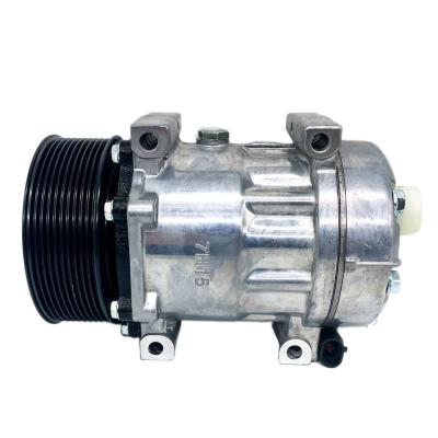 China 7H15 24V 10PK Air Conditioning Compressor Suitable for JAC Truck DKS Advance auto parts Air Conditioning Compressor for sale