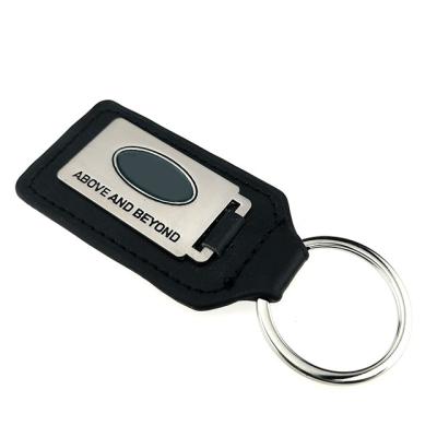 China Luxury Custom Sublimation Key Chain PU Leather Keychain for sale