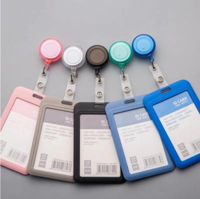 China ID Card Holder Nurse Interchangeable Badge Reel Sublimation Badge Reel Blank for sale