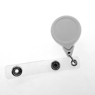 China High Quality Reel Metal ID Card Holder Revolving Badge Reel Badge for sale