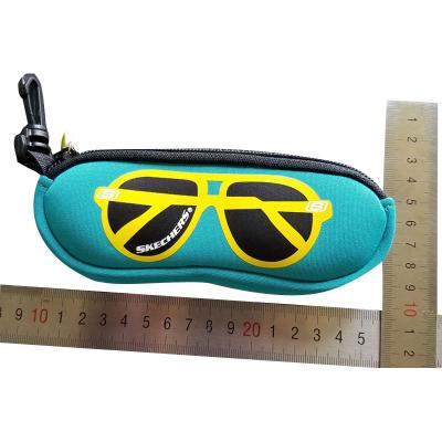 China Durable High Quality Soft Neoprene Eye Sun Glass Case for sale