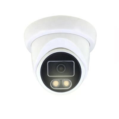 China NIGHT VISION 2.0 MP Full Color Indoor Analog Half Metal Night Vision AHD/TVI/CVI Security Camera for sale