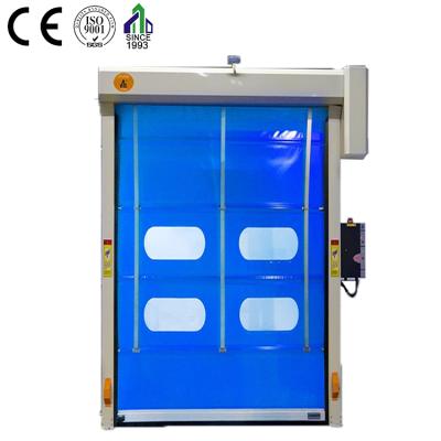 China China Supplier Roll Up PVC Automatic Fast Rolling Windproof Shutter Door High Speed ​​Door China Supplier for sale