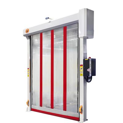 China Modern high speed pvc roller shutter door, transparent polycarbonate roller shutter door for warehouse for sale