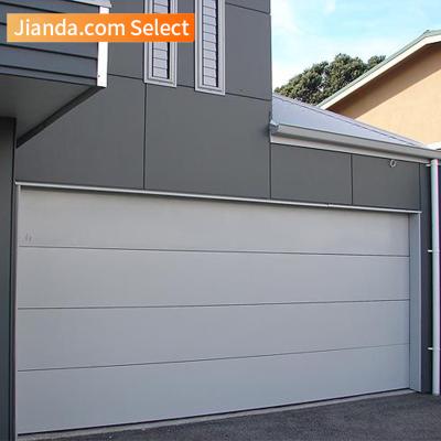 China Modern european sectional panel metal garage door design steel garage door for sale