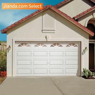 China hot sale modern 1/4 sectional garage door/industrial door/commercial garage door for sale