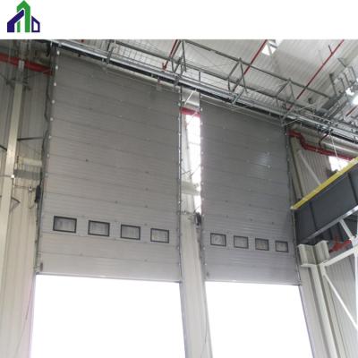 China JIANDA Modern Automatic Industrial Sandwich Panel Slidng Door for sale