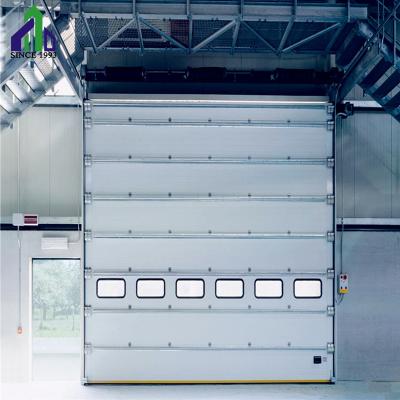 China Resisdence Industrial Exterior Strength High Wind JIANDA Sectional High Speed ​​Industrial Doors For Sale Automatic Security Plastic Doors for sale