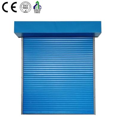 China Wholesale Cheap Industrial Electric Galvanized Steel Metal Rolling Up Doors Roller Shutter Bulletproof Door for sale