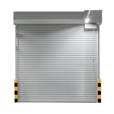 China Modern Exterior Windproof Strong Roller Shutter Industrial Steel Door By Automatic for sale