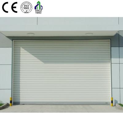 China Modern Motorized Windproof Roller Shutter Doors Aluminum Vertical Window Shutters Heat Insulation Roller Up Doors for sale