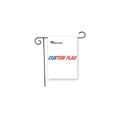 China Strong color fastness/durable environmental protection//washable hot wholesale custom cheap garden style 30*45cm decorative flag flag for sale