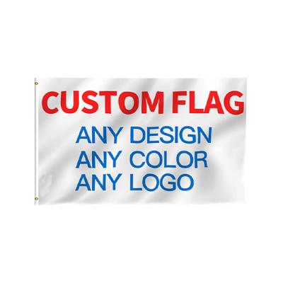 China Lightweight / Portable Hot Sale Products Fade Resistant Digital Printing 3x5ft Custom Flag Banner For Outdoor Advertising for sale