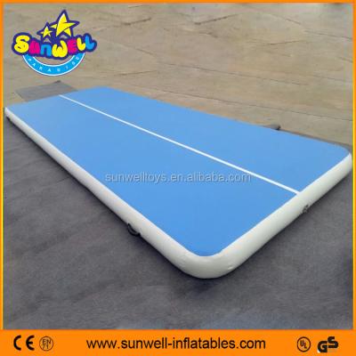 China Factory Supplier Durable High Quality Cheap Inflatable Mat Gym Air Track For Sale for sale