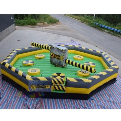 China Park/Playground/School/Rental Inflatable Final Wipeout/Festival/Attractive Inflatable Home Yard Obstacle Course Games Wipeout For Sale for sale