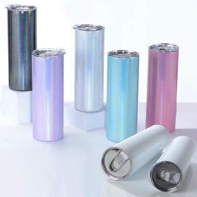 China Amazon Sustainable Hot Selling Slim Tumbler 304 Stainless Steel Sports Water Bottles for sale