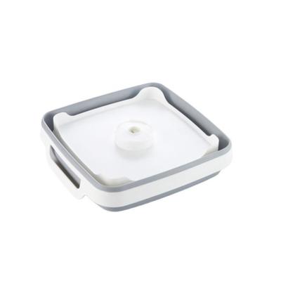 China Minimalist Hot Selling Mini Small Plastic Baskets With Grocery Folding Handles for sale