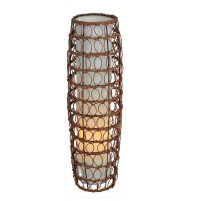 China 2016 New Products Modern Decorative Handmade Bamboo Rattan Floor Stand Weaving Lamp/Light for sale