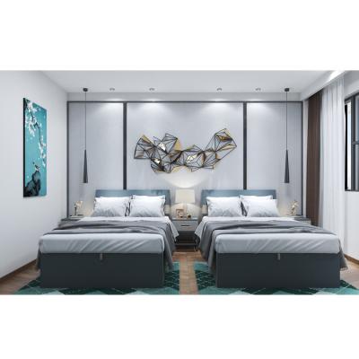 China Modern Commercial School Apartment Student Bedroom Hotel Furniture Set for sale