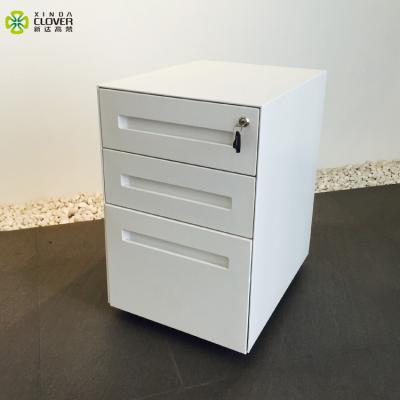 China Foshan modern popular office mobile pedestal 3 drawers filing cabinet used office cabinet for sale