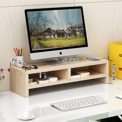 China Other Best Seller Retro Storage Desk Stand , Computer Monitor Heightening Stand For Home for sale