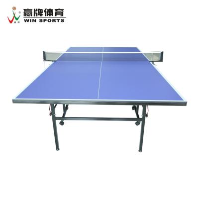 China 12mm MDF best price indoor foldable table tennis table stand used table tennis tables set for sale for sale