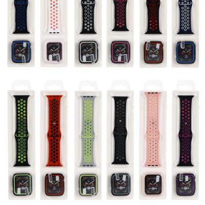 China Light Weight In Stock 38mm 40mm 42mm Soft Silicone Watch Band Strap Quick Release Watch Strap Silicone Rubber Strap for sale