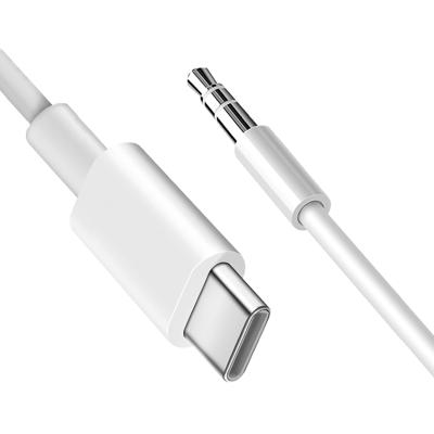 China Excellent Sound USB Type C to 3.5mm Jack Aux Cable for aux cable. 3.5mm aux converter earphone mobile phone car cable. usb c audio for sale