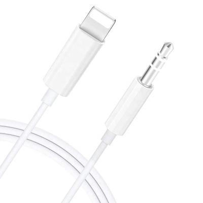 China Lightweight 3.5mm Voice Line Jack Audio Cable Jack Aux Line. 3.5 mm cable car earphone-microphone wire audio for iPhone for sale