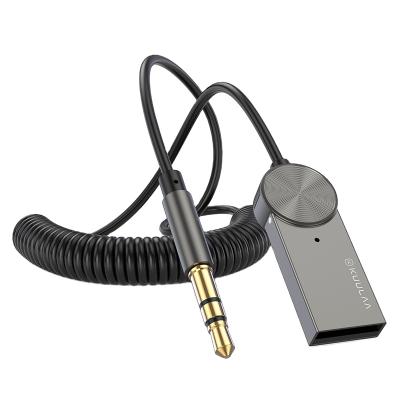 China Sound Blue Tooth 5.0 KUULAA HD Built-in Microphone Compatibility Handsfree Car Calling Wide Receiver AUX Cable. for sale