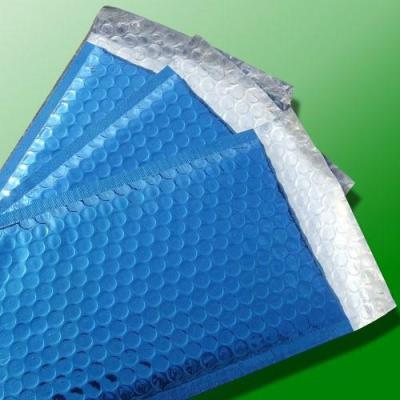 China metallic barrier charm bubble mailers/aluminized foil bubble wrap/metallic foil bubble mailer for sale