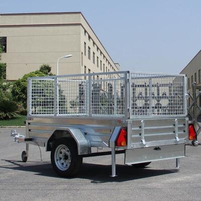 China Truck trailer Australia 2018 cage trailer for sale