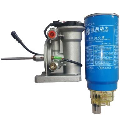 China Wholesale Supplier Hot Price China Plastic-steel Oil Heater Fuel Filter 612600082055 24v 12v For SINOTRUK HOWO for sale