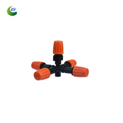 China Plastic Garden Irrigation Water Sprinkler Micro Mist Irrigation Nozzle Mist Spray Nozzle for sale