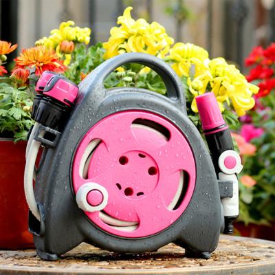 China Adjustable Garden Hose Quick Connectors and Retractable Portable Water Sprayer Garden Hose Reel Cart Hose Reel Te koop